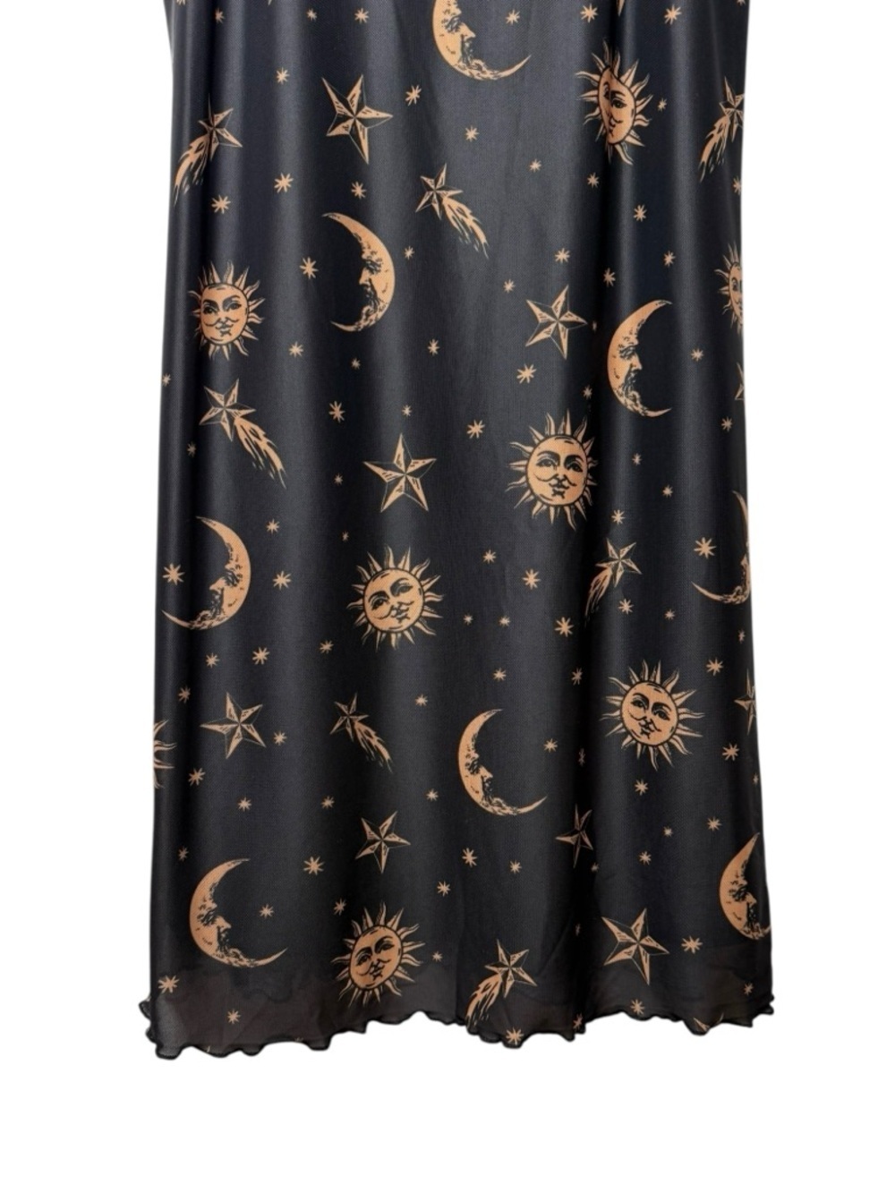 Horoscopez x Dolls Kill Celestial Slip Dress 2X Whimsigoth 90s Goth Moon Sun - Picture 6 of 14